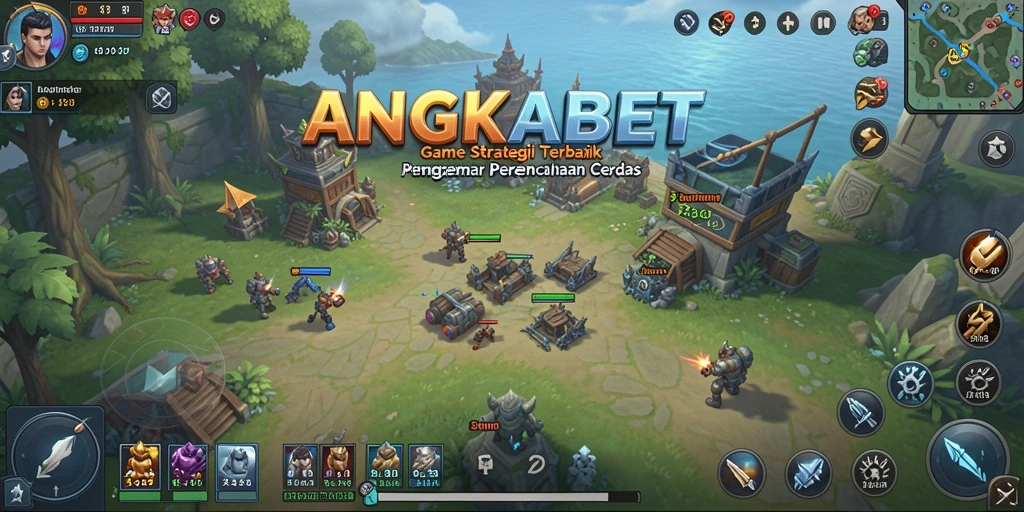 Gameplay seru dan strategis di ANGKABET yang menantang!
