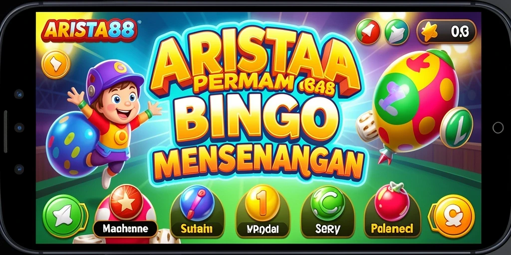Tampilan gameplay Bingo yang seru dan interaktif di ARISTA88.