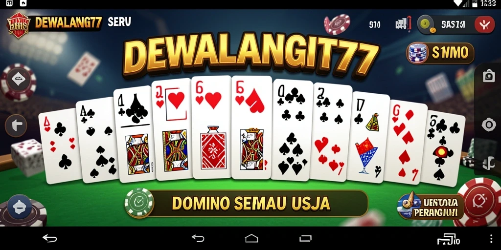 Tampilan gameplay seru DEWALANGIT77 dengan berbagai fitur menarik.