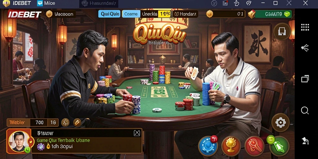 Screenshot gameplay QiuQiu yang menarik dan seru di IDEBET.