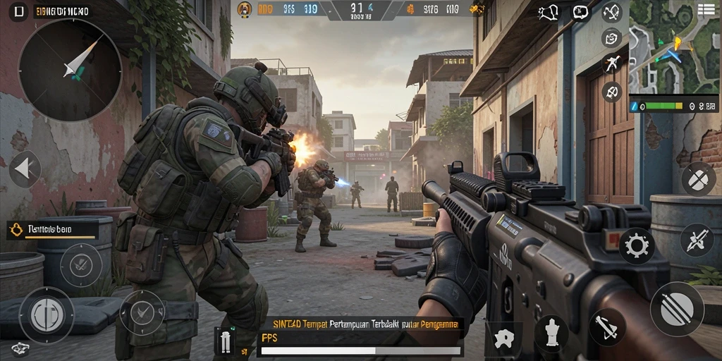 Tangkap keseruan pertarungan dengan gameplay SINTE4D yang mendebarkan.